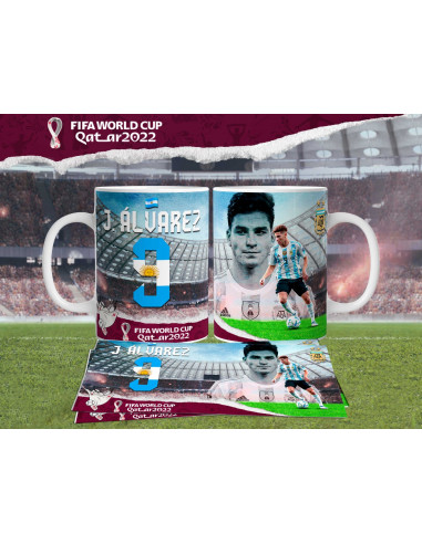 Tazas Argentina Mundial Qatar 2022