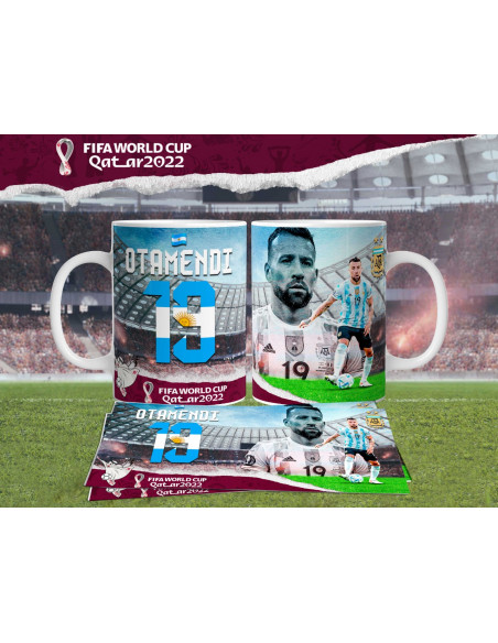Tazas Argentina Mundial Qatar 2022