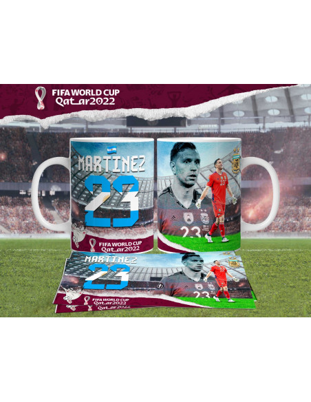 Tazas Argentina Mundial Qatar 2022