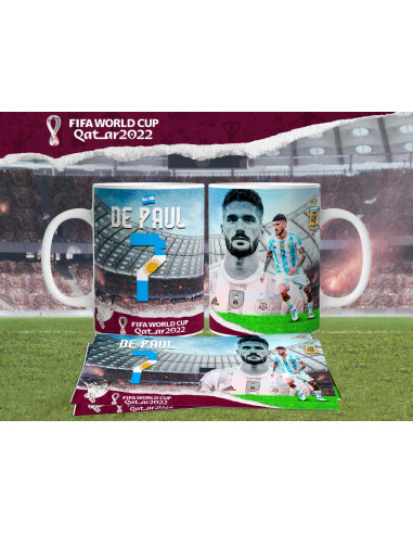 Tazas Argentina Mundial Qatar 2022