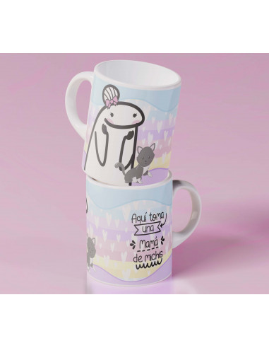 Aquí toma una mama flork taza