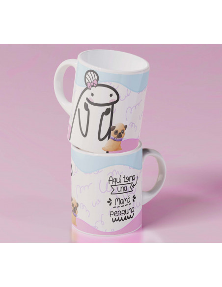 Aquí toma una mama flork taza