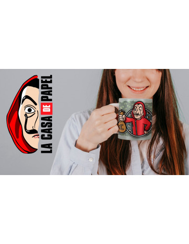 LA CASA DE PAPEL TAZAS