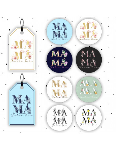 Tag día de la madre