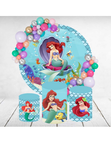 Decoración mesa sirenita