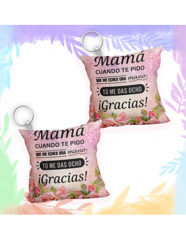 Llavero almohadita día de la madre