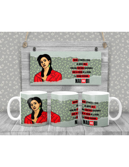 LA CASA DE PAPEL TAZAS