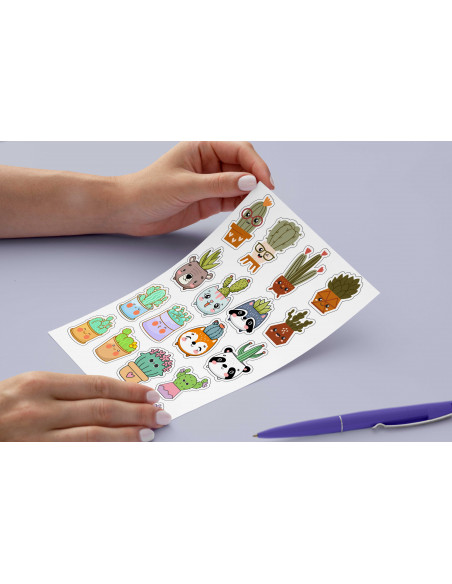 Stickers Boho Cactus