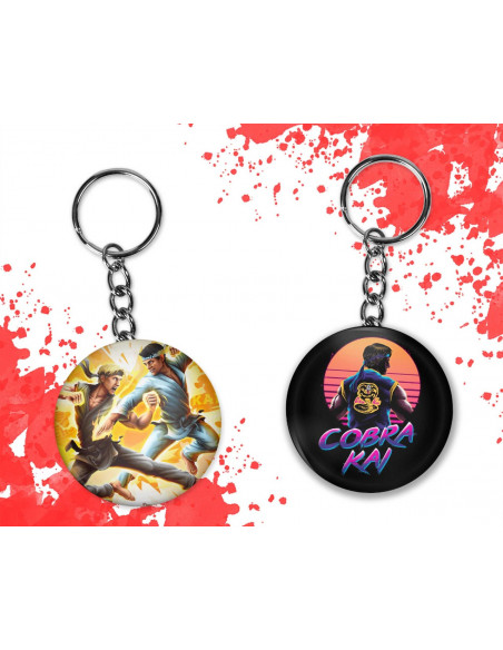 Cobra kai llavero y cajitas