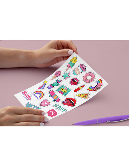 Stikers flork pride kawaii