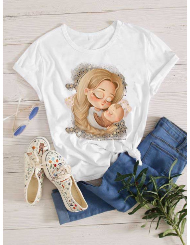 Remeras dibujos día de la madre