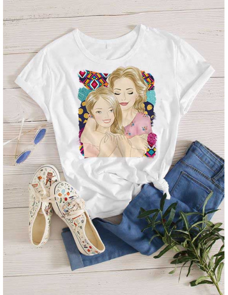 Remeras dibujos día de la madre