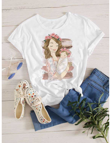 Remeras dibujos día de la madre