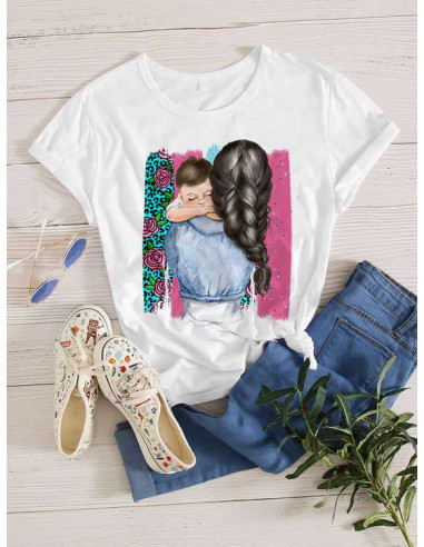 Remeras dibujos día de la madre