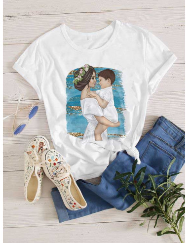 Remeras dibujos día de la madre