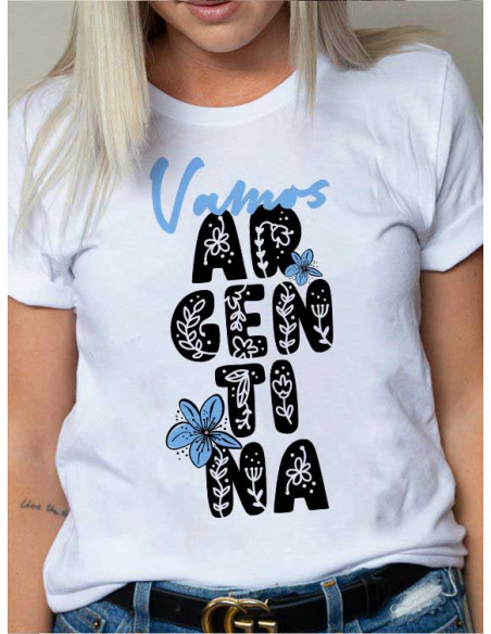 Remeras Argentina Mujeres