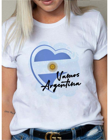 Remeras Argentina Mujeres