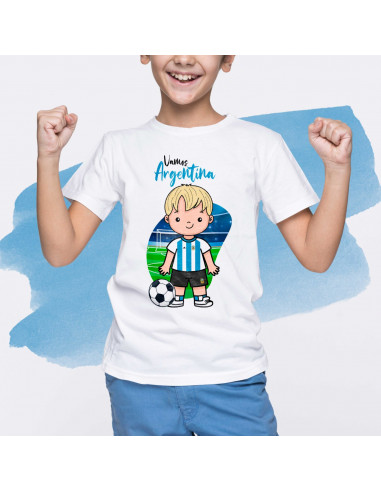 Remeras Argentina Infantiles