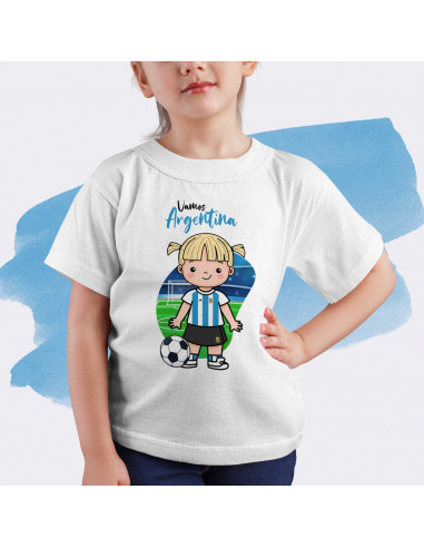 Remeras Argentina Infantiles