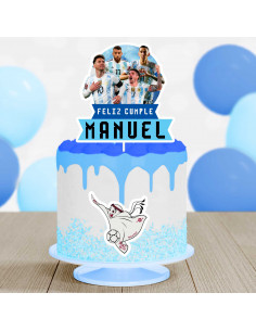 Topper Torta Argentina 2