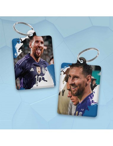 LLAVEROS RECTANGULAR ARGENTINA MESSI