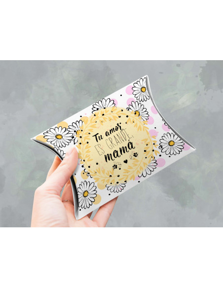 Caja almohada día de la madre