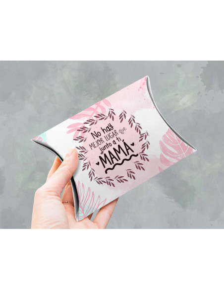 Caja almohada día de la madre