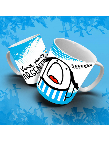 Tazas Argentina Flork