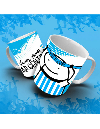 Tazas Argentina Flork