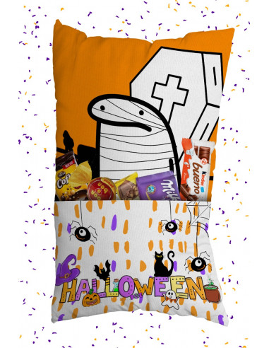 Almohadones bolsillo flork halloween