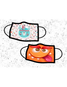 CUBRE BOCA/TAPABOCA PACK 2 2