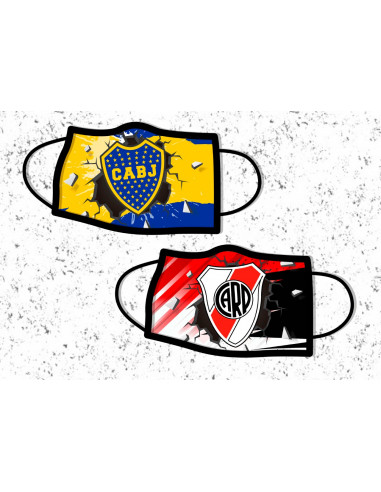 CUBRE BOCA/TAPABOCA PACK 2