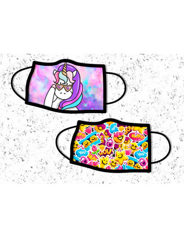 CUBRE BOCA/TAPABOCA PACK 2