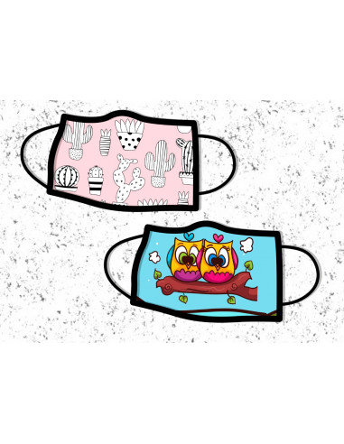 CUBRE BOCA/TAPABOCA PACK 2