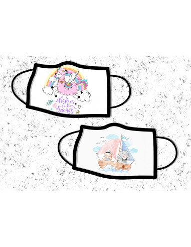 CUBRE BOCA/TAPABOCA PACK 2