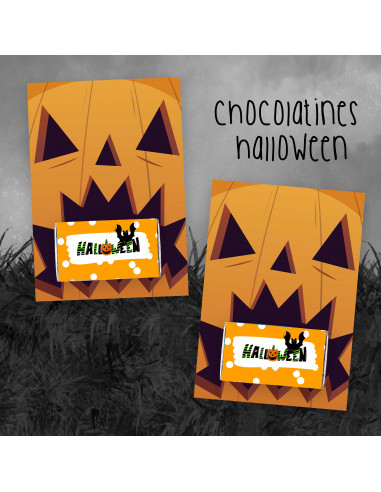 Chocolatines halloween