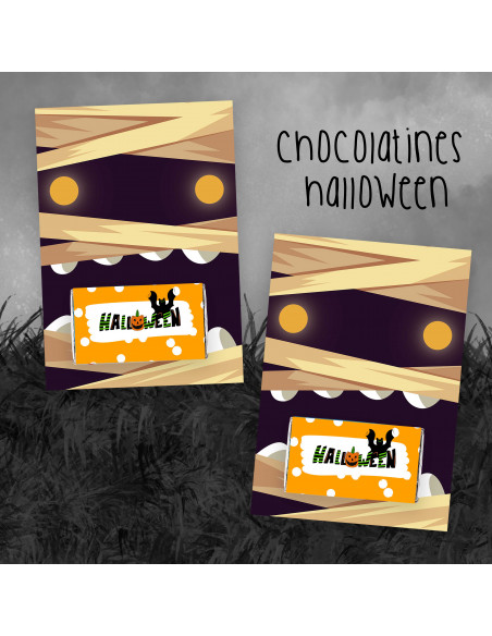 Chocolatines halloween