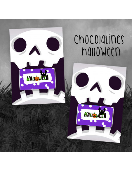 Chocolatines halloween