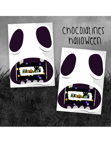 Chocolatines halloween
