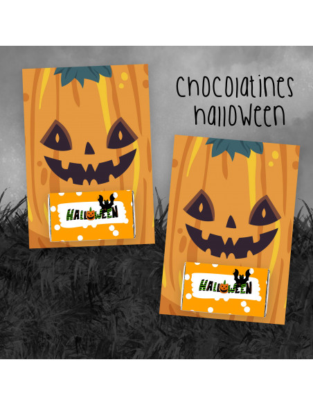 Chocolatines halloween