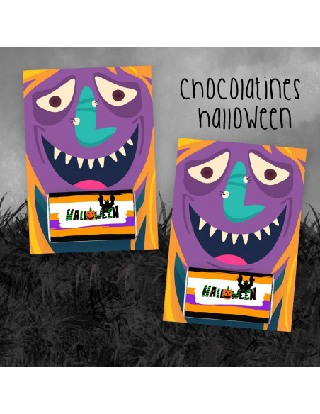 Chocolatines halloween