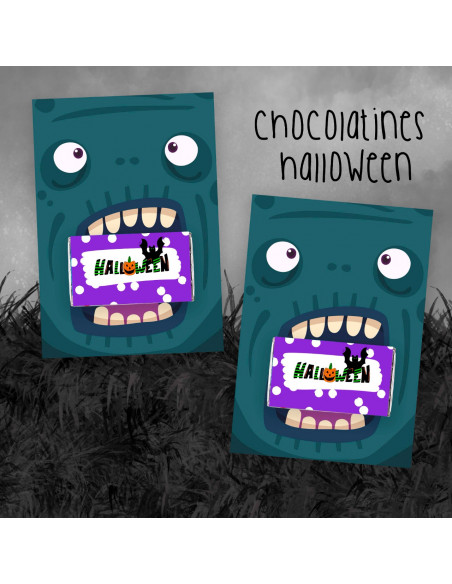 Chocolatines halloween