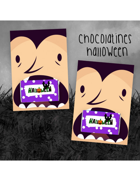 Chocolatines halloween