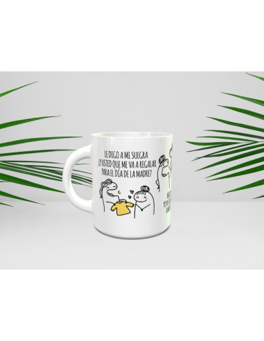 TAZA FLORK MEME SUEGRA