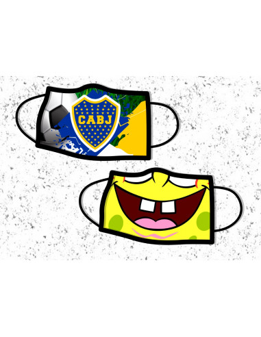 CUBRE BOCA/TAPABOCA PACK 4