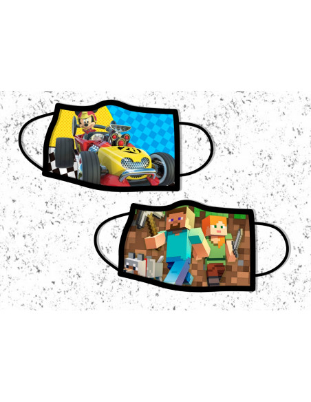 CUBRE BOCA/TAPABOCA PACK 4