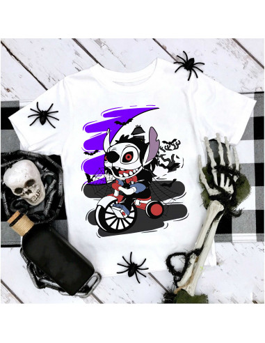 Remera Stitch Halloween