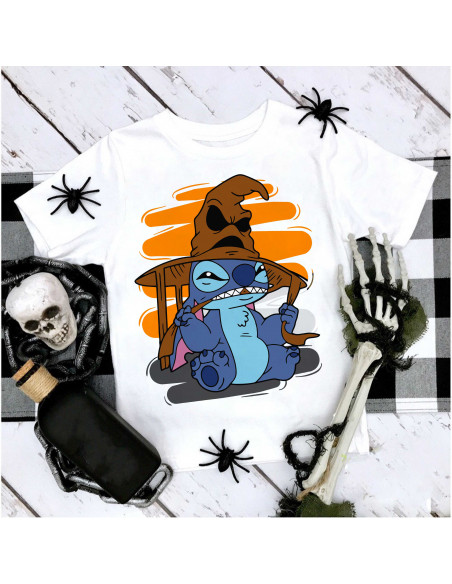 Remera Stitch Halloween
