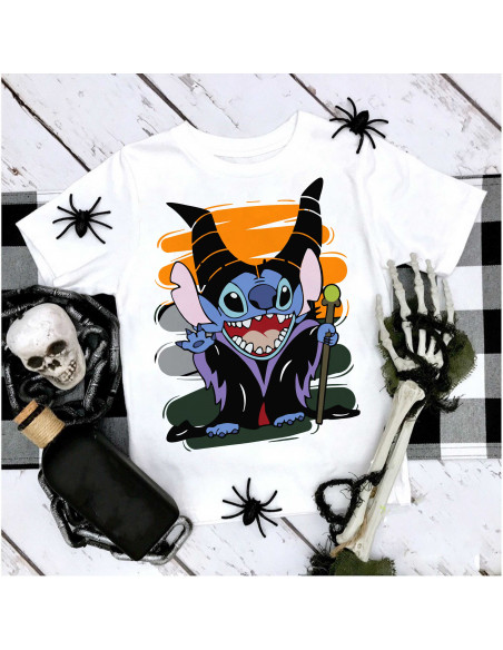 Remera Stitch Halloween