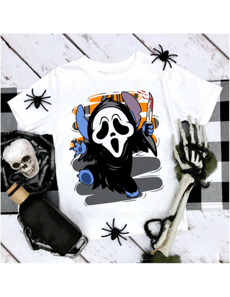 Remera Stitch Halloween